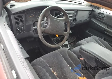 2001 Dodge Dakota из США, поврежденный, VIN 1B7GL22N61S301758
